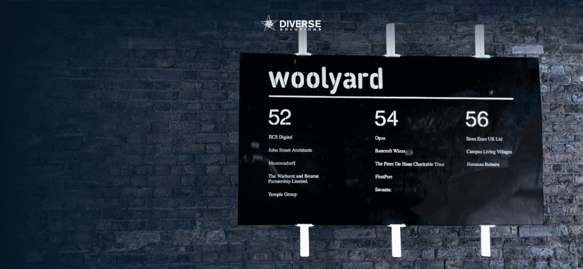 event banners and signage