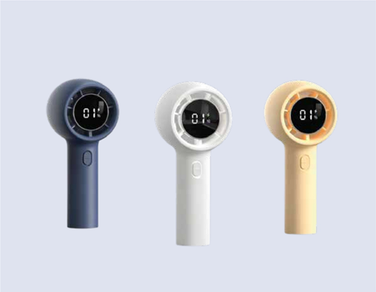 Tornado Handheld Turbo Fan - 5 Speed Superb Strong Wind - Long Lasting Battery