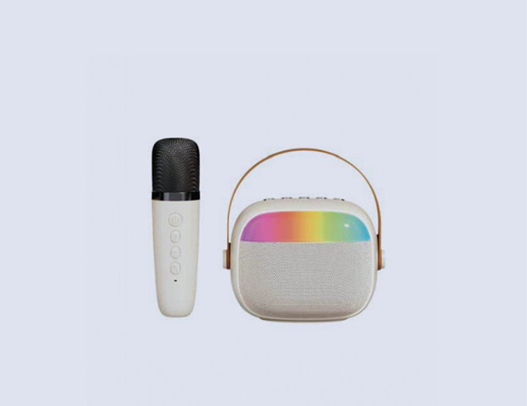 Portable Karaoke Bluetooth Speaker + Microphone