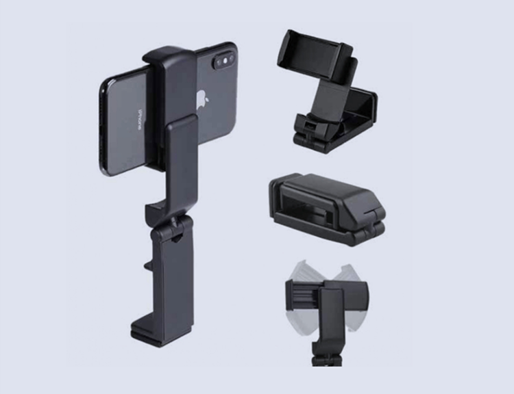 Mobile Clip Stand Holder - Foldable - Multi Angle Adjustable Mobile Stand