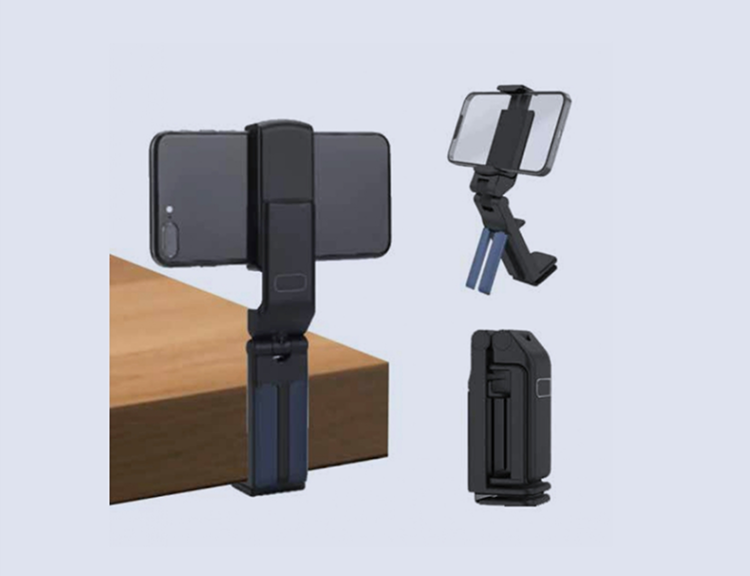 Mobile Clip Stand Holder - Foldable - Multi Angle Adjustable Mobile Stand