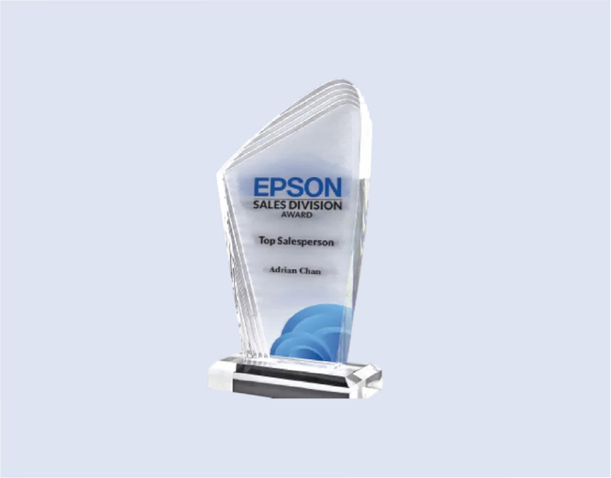 DS-A-53 Acrylic Award 8" / 200mm