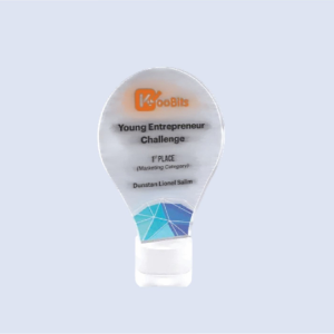 DS-A-56 Acrylic Light Bulb Award 7" / 180mm