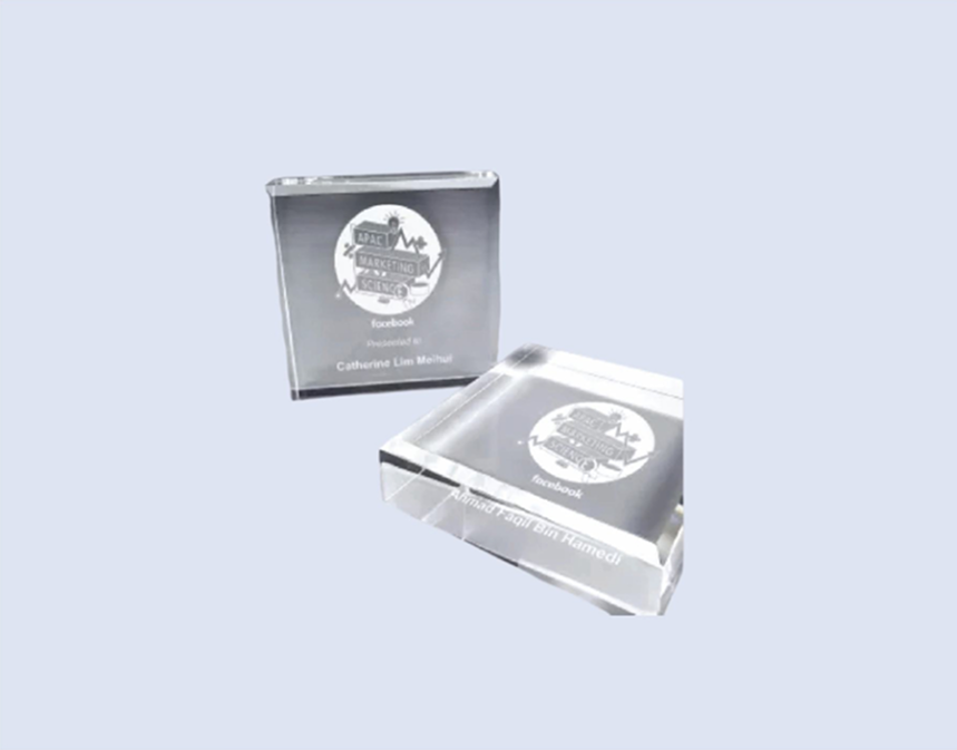 DS-A-91 Petit Acrylic 3 x 3" /75 x 75mm