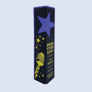 DS-A-33 Illuma Acrylic Star Award 10" / 255mm - Colour options