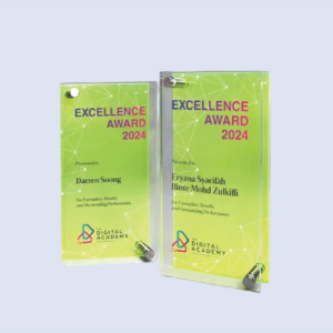 DS-A-36 Acrylic Award 9" / 230mm