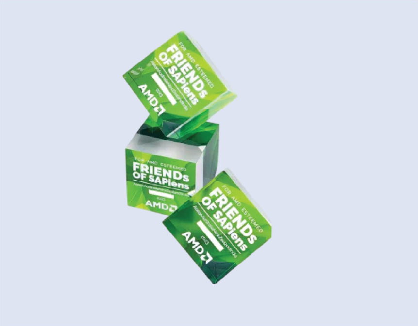 DS-A-40 Petit Acrylic Cube 2.75" / 70mm