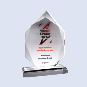 DS-A-44 Acrylic Award 8" / 200mm