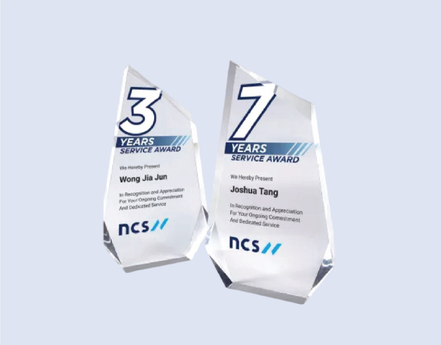 DS-A-45 Acrylic Award 7" /180mm