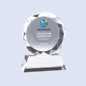 DS-CA-327 Crystal Award 6"/150mm