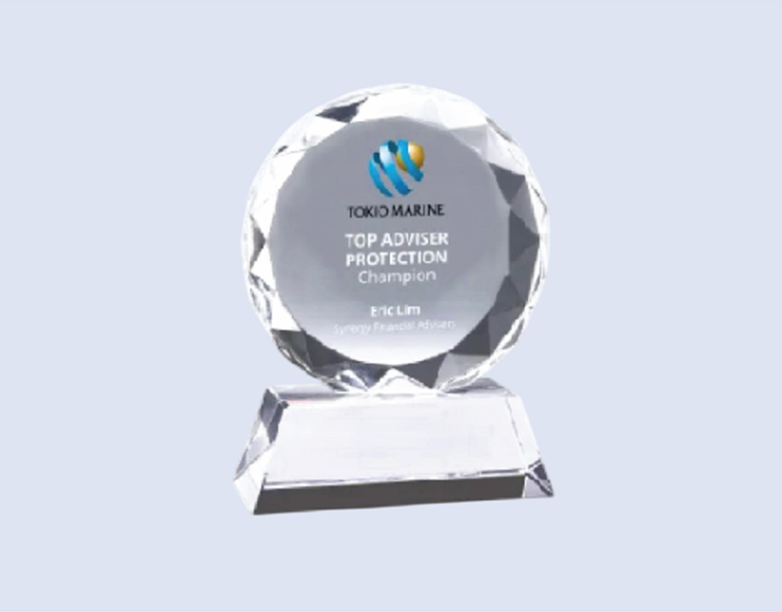 DS-CA-327 Crystal Award 6"/150mm