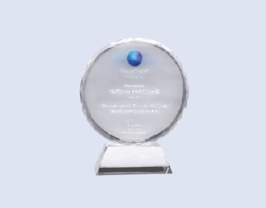 DS-CA-353 Crystal Award 8" / 200mm