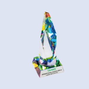 DS-CA-395MT Crystal Award 7" 180mm