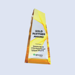 DS-CA-256 Crystal Award 9" 230mm