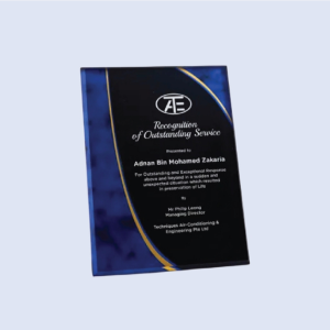 DS-PA-11 Acrylic Plaque 6" x 8" 150 x 200mm