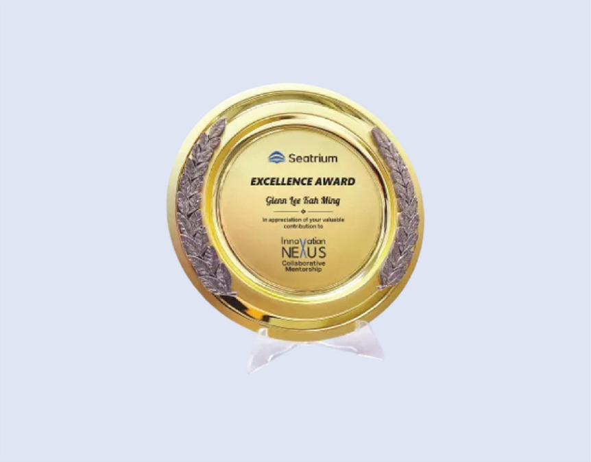 DS-PT-06_UV Metal Tray Plaque 8.75"/225mm
