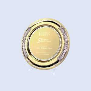 DS-PT-07 Metal Tray Plaque 8.75"/ 225mm