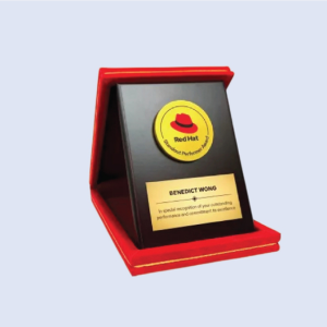 DS-PVB-07 Plaque with Velvet Box 6 x 8" 150 x 200mm