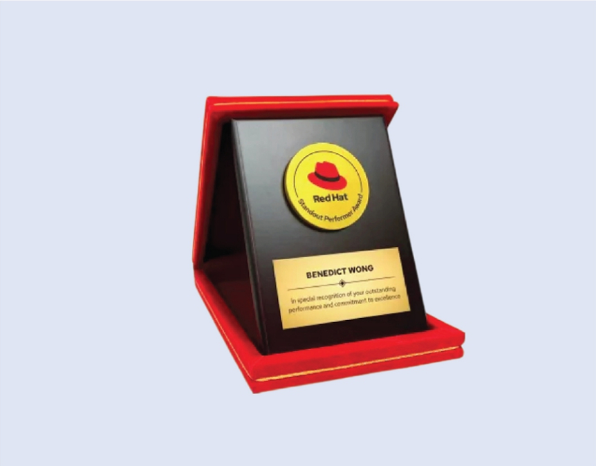 DS-PVB-07 Plaque with Velvet Box 6 x 8" 150 x 200mm