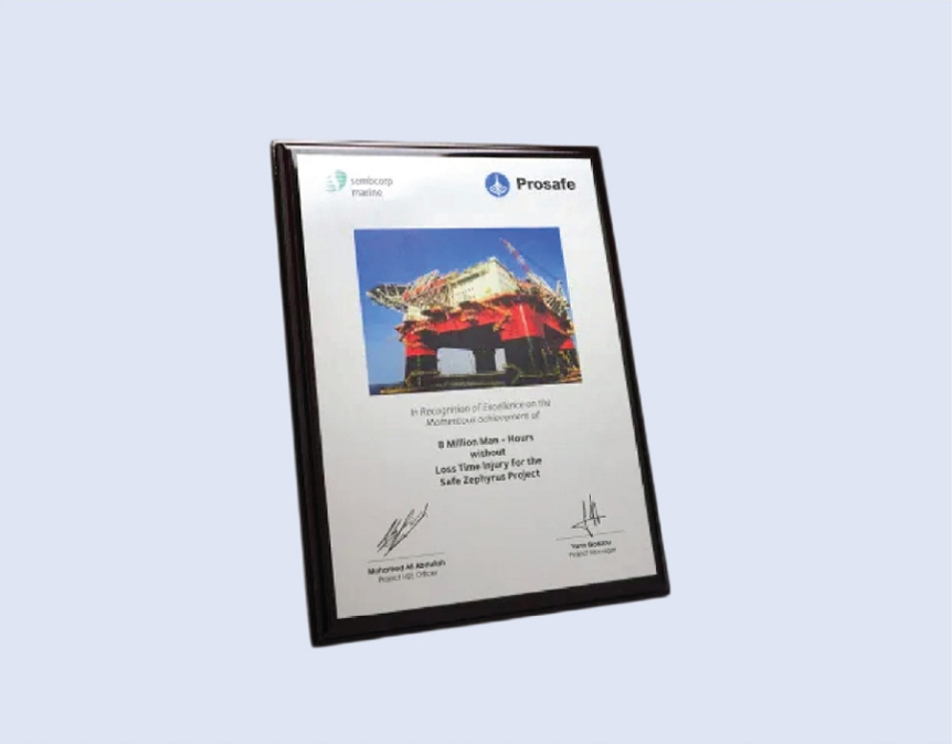 DS-PW-PHOTO Wooden Plaque 9 x 12" / 230mm x 300mm