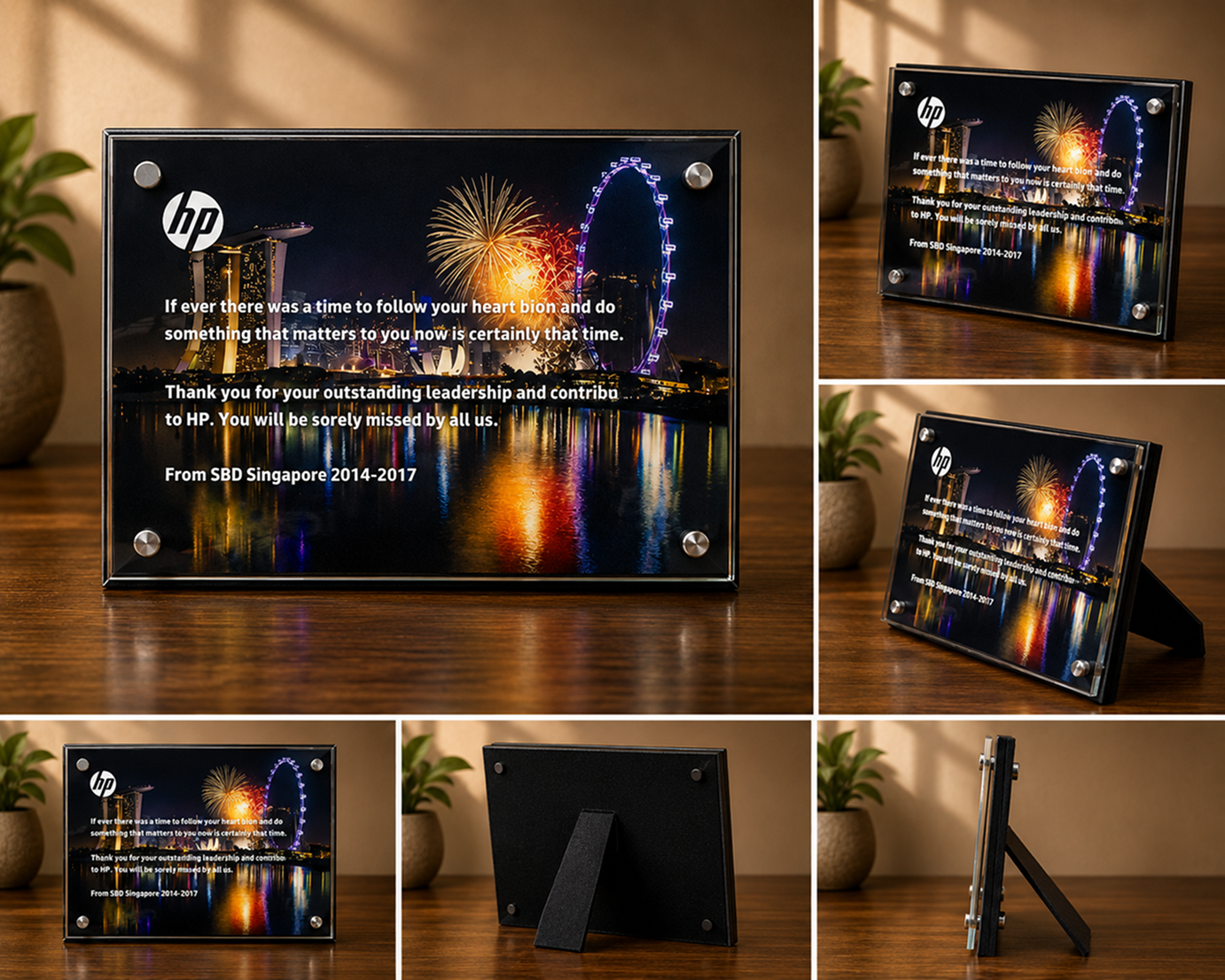 customized corporate acrylic singapore