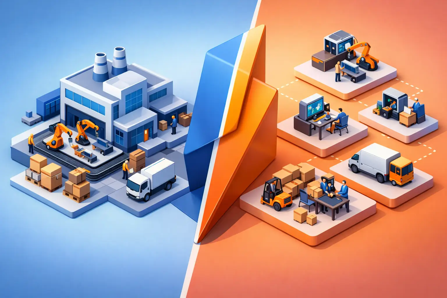 In-House Production vs Multiple Vendors