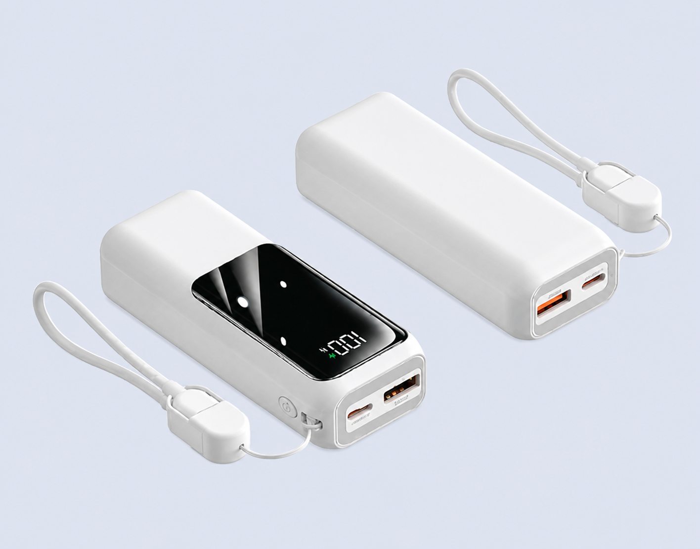 Code : DSQC-303 Quickpower 10000mAh World Samllest Powerbank QC3.0 + PD22.5W Super Quick Charge