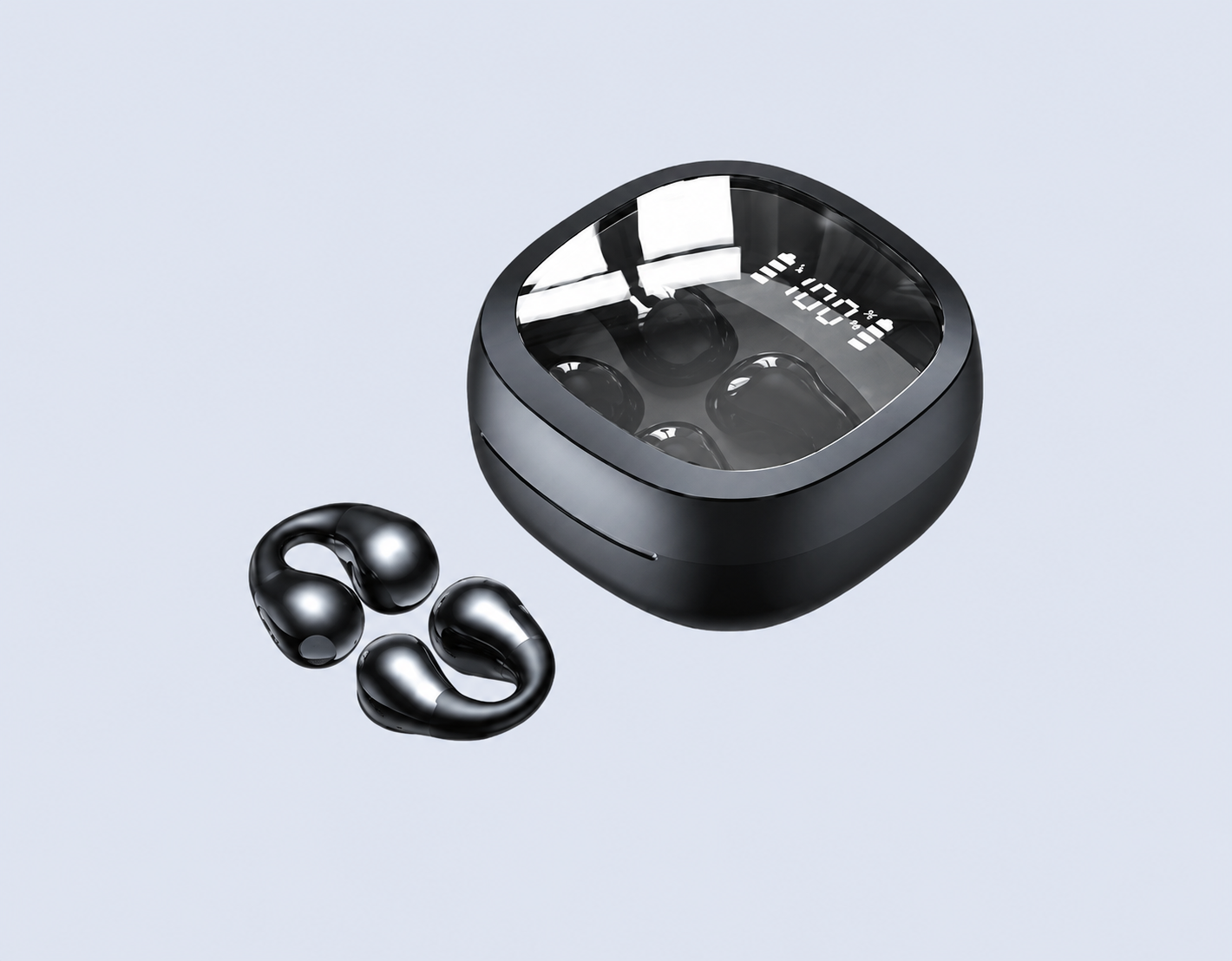 Code : DSX-Charm (Clip Ear) TWS Earphone Supreme Sound Quality-True Wireless Stereo -BT Version 5.3