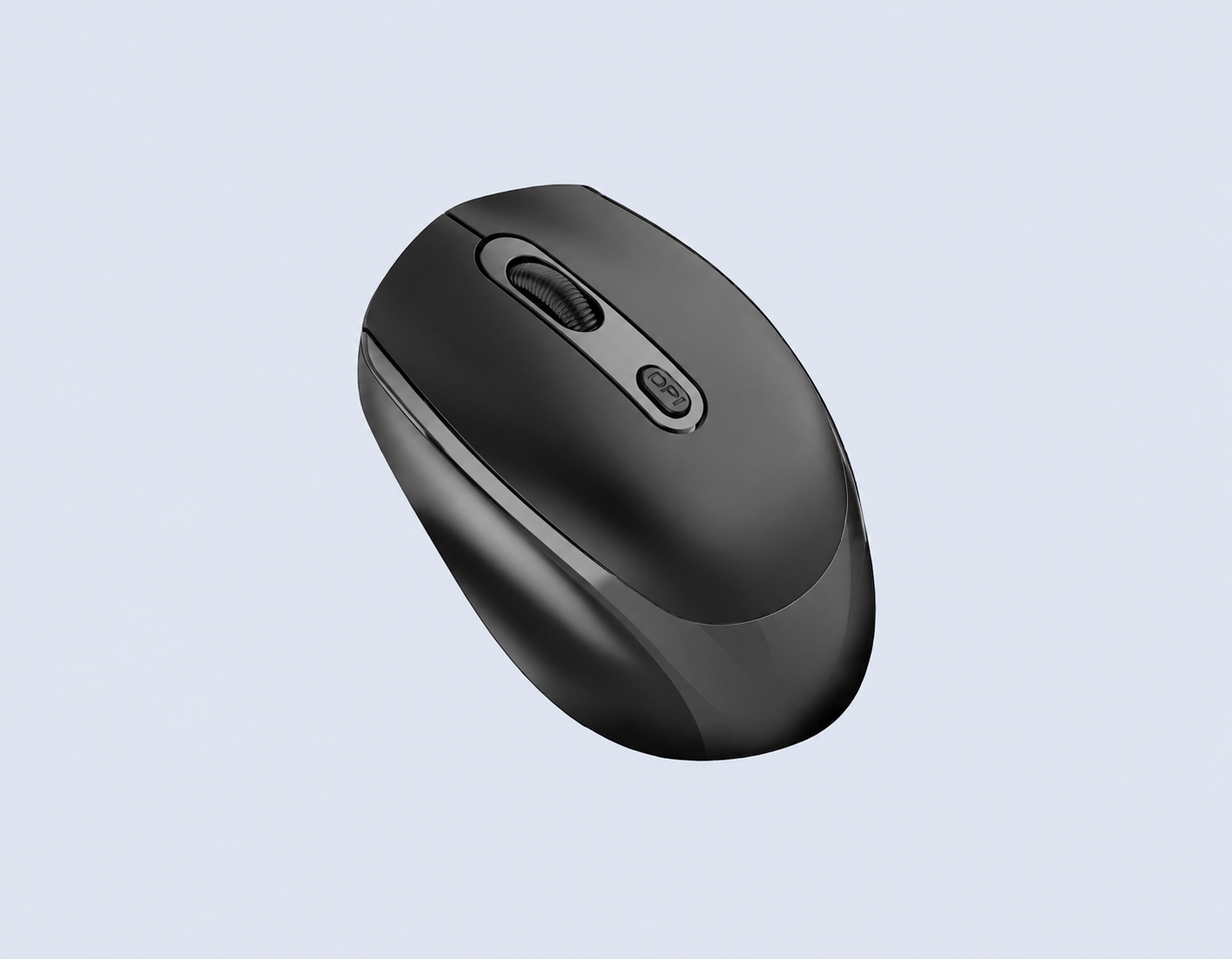 Code : DSWM04 Dual Mode Wireless Mouse (Bluetooth 5.2 + Wireless 2.4G) 1200/1600 DPI High Performance Rechargeable Battery