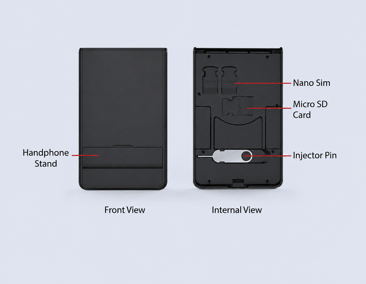 Code : DSCR88 Datacard Credit Card size Micro SD Card Reader & Storage