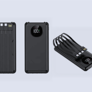 Quickpower 10000mAh – Super Quick Charge QC3.0 – PD22.5W 4 x Built in Cable