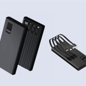 Quickpower 10000mAh - Super Quick Charge QC3.0 - PD22.5W 4 x Built in Cable