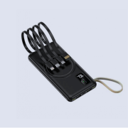 Multipower 10000mAh Wireless Charging – 4X Build in Cables – 10000m Ah