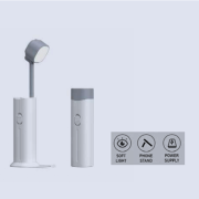 4 In 1 LED Lamp Torch Table Lamp – Mobile Stand Emergency Powerbank