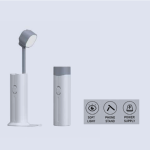 4 In 1 LED Lamp Torch Table Lamp - Mobile Stand Emergency Powerbank