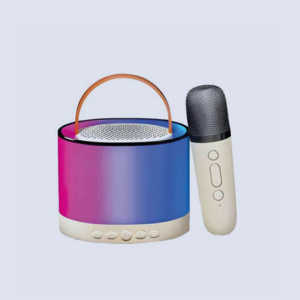 Portable Karaoke Bluetooth Speaker + Microphone