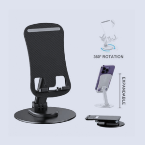 Foldable Multi View 360 degree Rotatable Mobile & Tablet Holder